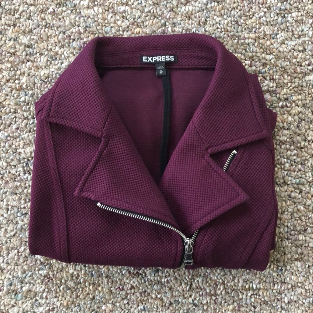 Express Moto Inspired Jacket/Sweater